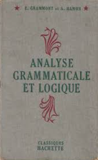 Analyse grammaticale et logique